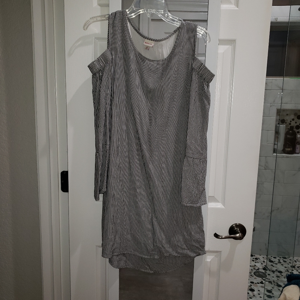 Merona Striped Dress Size M
